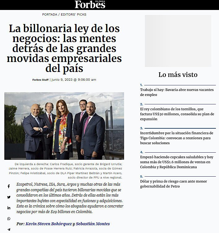 La billonaria ley de los negocios: las mentes detrs de las grandes movidas empresariales del pas